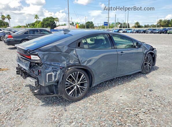 JTDACAAU4R3035669 2024 TOYOTA PRIUS Gray Rear right