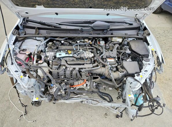 JTDACAAU4S3061808 2025 TOYOTA PRIUS White Սալոնի հետևի տեսք