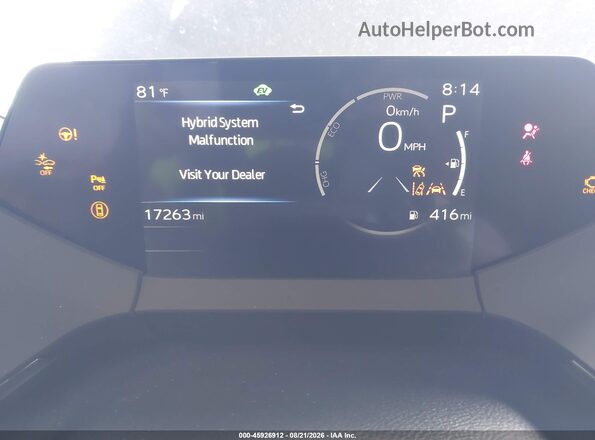 JTDACAAU4S3062182 2025 TOYOTA PRIUS Gray 