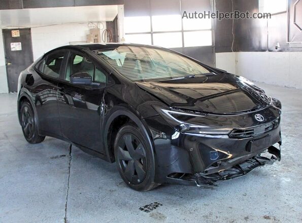 JTDACAAU4T3076830 2026 TOYOTA PRIUS Black Tył lewy