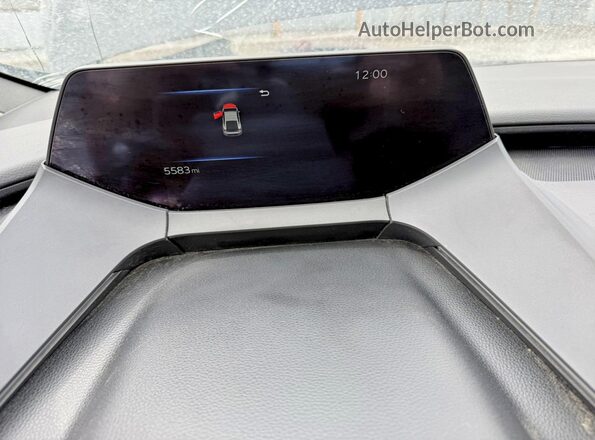 JTDACAAU4T3076830 2026 TOYOTA PRIUS Black Widok zestawu wskaźników