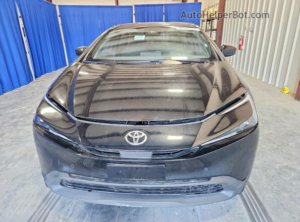 JTDACAAU5R3023580 2024 TOYOTA PRIUS Black Вид спереду