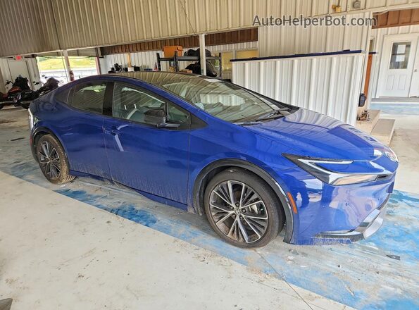 JTDACAAU5S3055015 2025 TOYOTA PRIUS Blue Przód prawy
