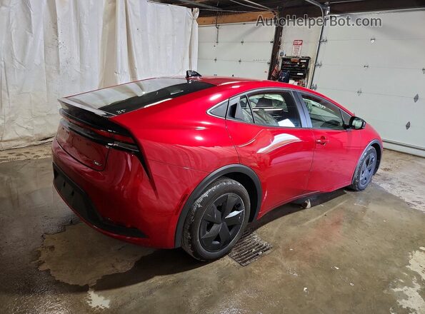 JTDACAAU5T3080031 2026 TOYOTA PRIUS Red Задня права чверть