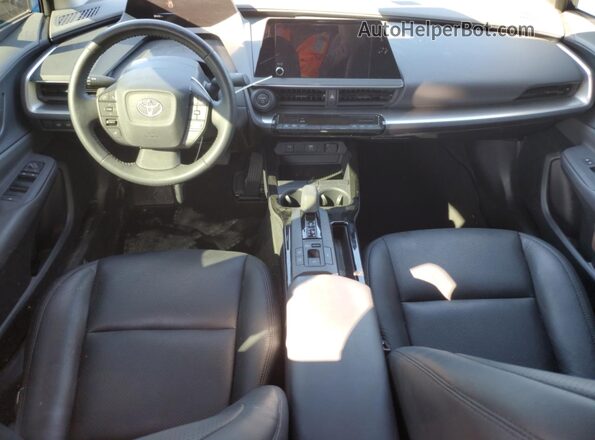 JTDACAAU6R3042932 2024 TOYOTA PRIUS Blue Widok deski rozdzielczej