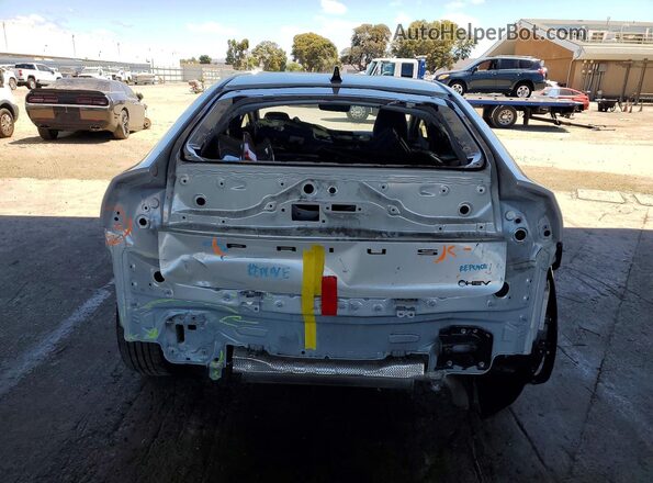 JTDACAAU6S3053709 2025 TOYOTA PRIUS Белый Вид сзади