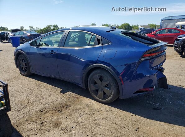JTDACAAU6S3064421 2025 TOYOTA PRIUS Blue Tył lewy