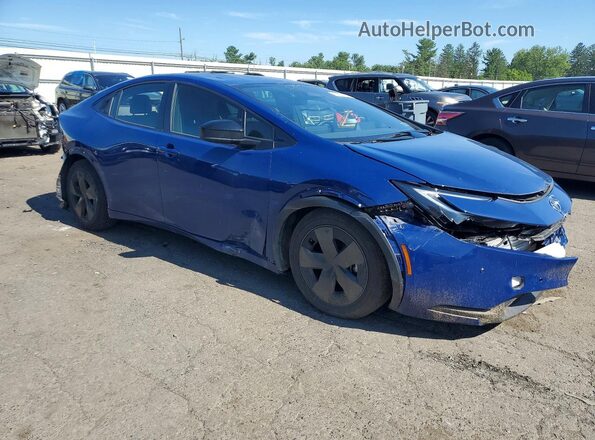 JTDACAAU6S3064421 2025 TOYOTA PRIUS Blue Przód prawy