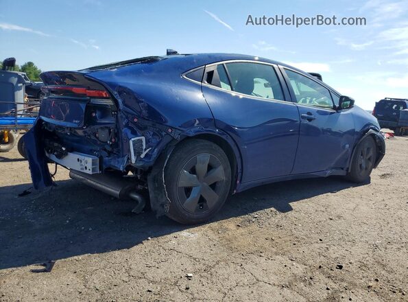 JTDACAAU6S3064421 2025 TOYOTA PRIUS Blue Tył prawy