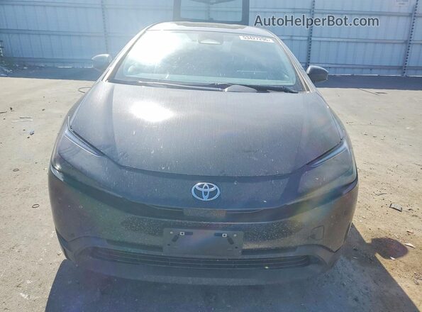 JTDACAAU7R3042695 2024 TOYOTA PRIUS Черный Вид спереди