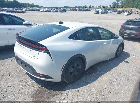 JTDACAAU7T3075736 2026 TOYOTA PRIUS White Задня права чверть