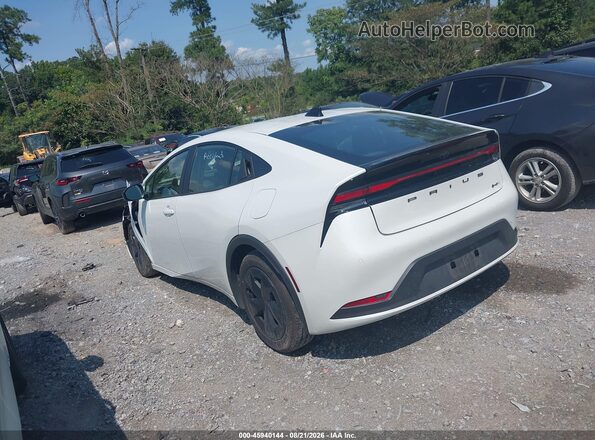 JTDACAAU7T3075736 2026 TOYOTA PRIUS White Панорамний вид салону 360°