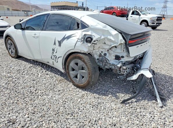 JTDACAAU9P3013440 2023 TOYOTA PRIUS Белый Задняя левая четверть