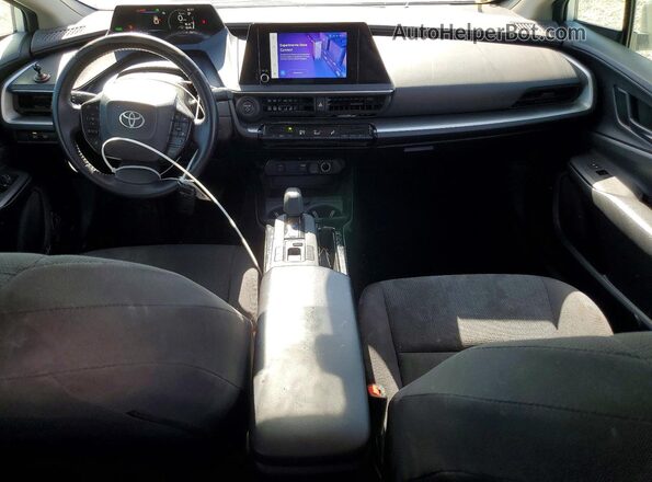 JTDACAAU9P3013440 2023 TOYOTA PRIUS Белый Вид панели приборов
