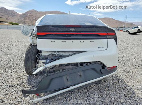 JTDACAAU9P3013440 2023 TOYOTA PRIUS Белый Вид сзади