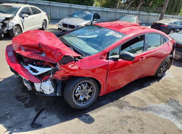 JTDACAAU9T3069100 2026 TOYOTA PRIUS Red 