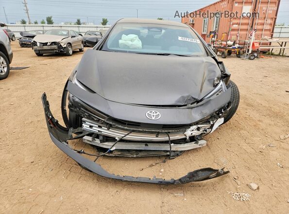 JTDACAAUXP3007372 2023 TOYOTA PRIUS Черный Вид спереди