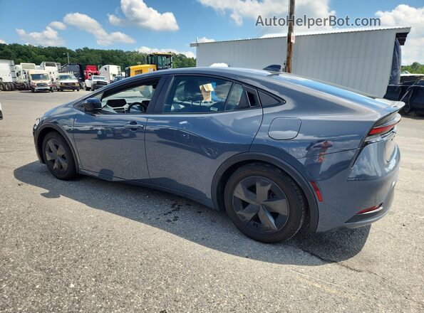 JTDACAAUXS3050313 2025 TOYOTA PRIUS Gray Widok wnętrza 360 stopni
