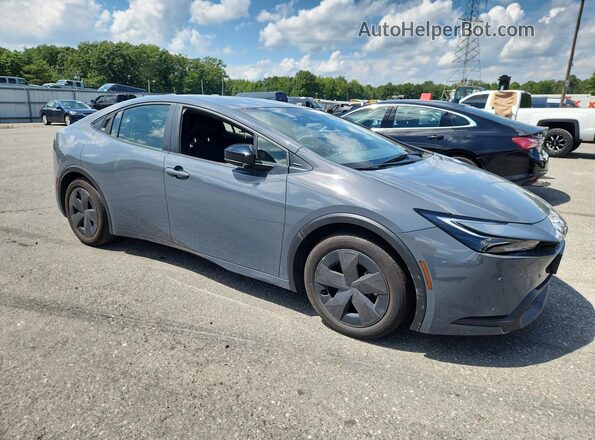 JTDACAAUXS3050313 2025 TOYOTA PRIUS Gray 