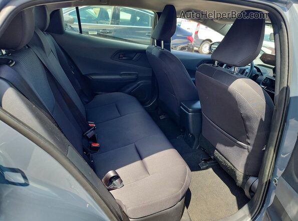 JTDACAAUXS3050313 2025 TOYOTA PRIUS Gray Widok tylnych siedzeń