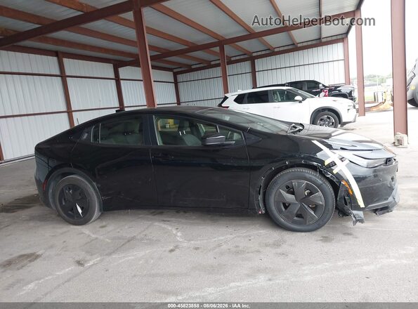 JTDACAAUXS3052398 2025 TOYOTA PRIUS Черный Вид задней части салона