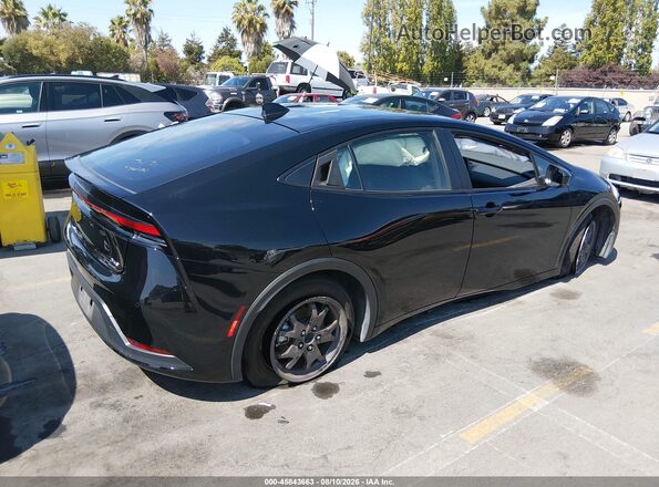 JTDACAAUXS3059058 2025 TOYOTA PRIUS Black Հետևի աջ