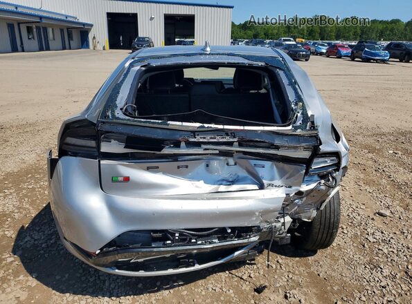 JTDACACU0R3025234 2024 TOYOTA PRIUS Silver Rear view
