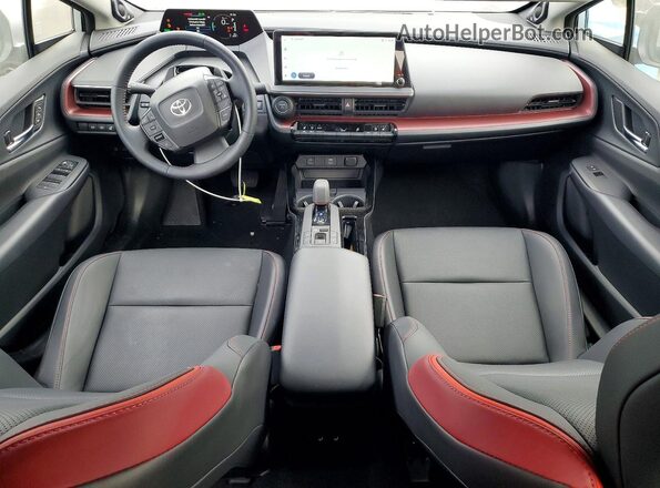 JTDACACU0T3072111 2026 TOYOTA PRIUS Silver Widok deski rozdzielczej
