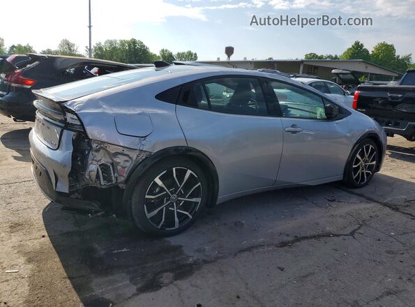 JTDACACU1S3043473 2025 TOYOTA PRIUS Silver Trasero derecho