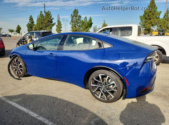 JTDACACU2R3013361 2024 TOYOTA PRIUS Blue უკანა მარცხენა
