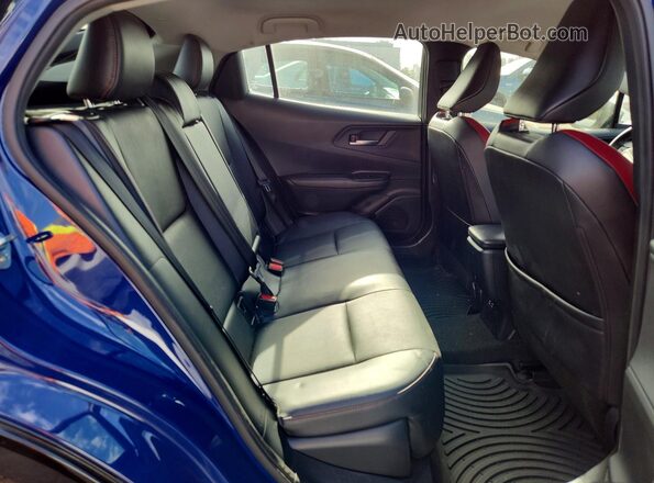 JTDACACU2R3013361 2024 TOYOTA PRIUS Blue უკანა სავარძლების ხედი