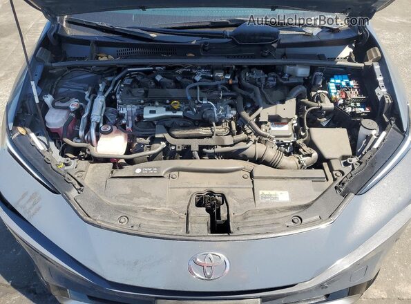 JTDACACU2R3029379 2024 TOYOTA PRIUS Gray Rear interior view