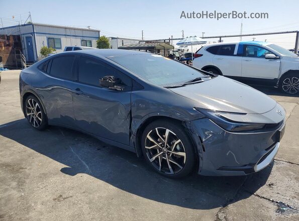 JTDACACU2R3029379 2024 TOYOTA PRIUS Gray Front right