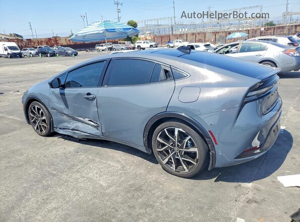 JTDACACU2R3029379 2024 TOYOTA PRIUS Gray Rear left
