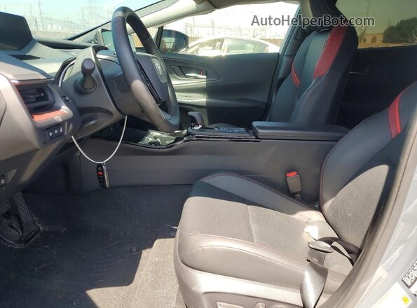 JTDACACU2R3029379 2024 TOYOTA PRIUS Gray Front interior view