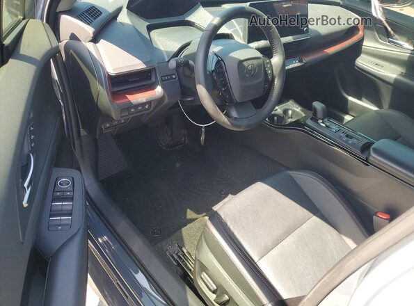 JTDACACU2R3029379 2024 TOYOTA PRIUS Gray Dashboard view