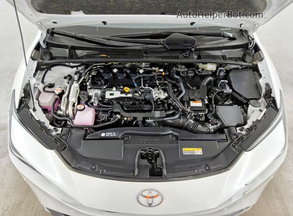 JTDACACU3S3049646 2025 TOYOTA PRIUS White Widok wnętrza z tyłu