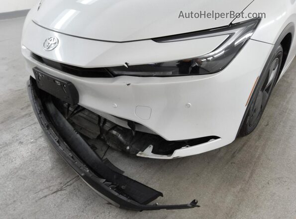 JTDACACU3S3049646 2025 TOYOTA PRIUS White Widok wnętrza 360 stopni