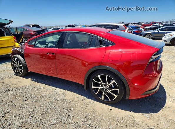 JTDACACU4T3055554 2026 TOYOTA PRIUS Red Trasero izquierdo