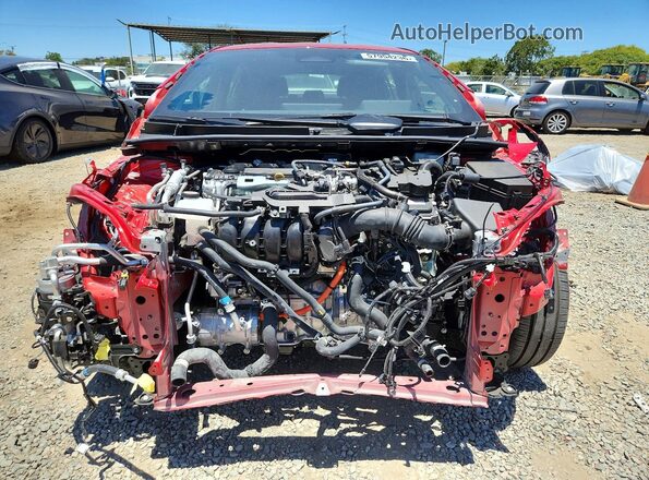 JTDACACU4T3055554 2026 TOYOTA PRIUS Red Vista frontal