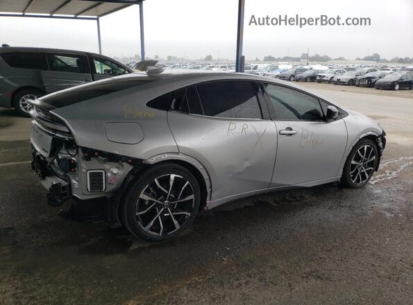 JTDACACU6R3025125 2024 TOYOTA PRIUS Silver 