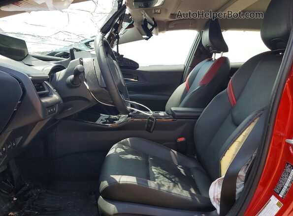JTDACACU6R3027151 2024 TOYOTA PRIUS Red Vista interior delantera