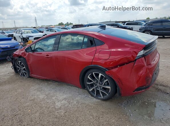 JTDACACU6R3027151 2024 TOYOTA PRIUS Red Trasero izquierdo