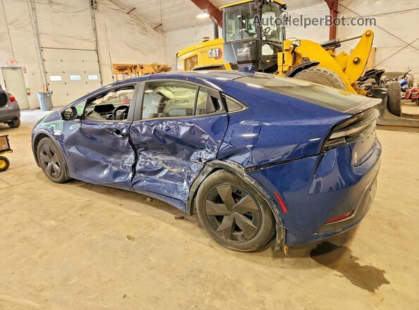 JTDACACU7R3025957 2024 TOYOTA PRIUS Blue Trasero izquierdo