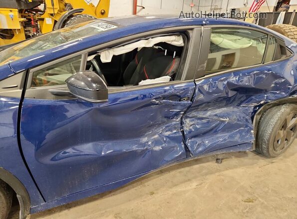 JTDACACU7R3025957 2024 TOYOTA PRIUS Blue Vista interior delantera