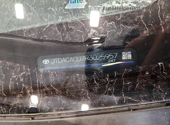 JTDACACU7R3025957 2024 TOYOTA PRIUS Blue Vista del compartimento del motor