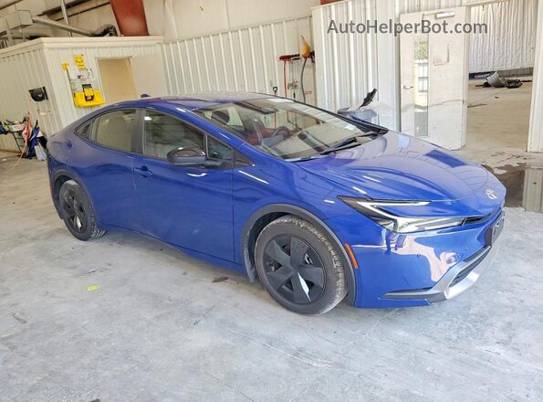 JTDACACU7S3050461 2025 TOYOTA PRIUS Blue Przód prawy