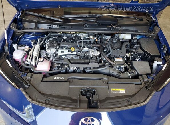 JTDACACU7S3050461 2025 TOYOTA PRIUS Blue Widok wnętrza z tyłu