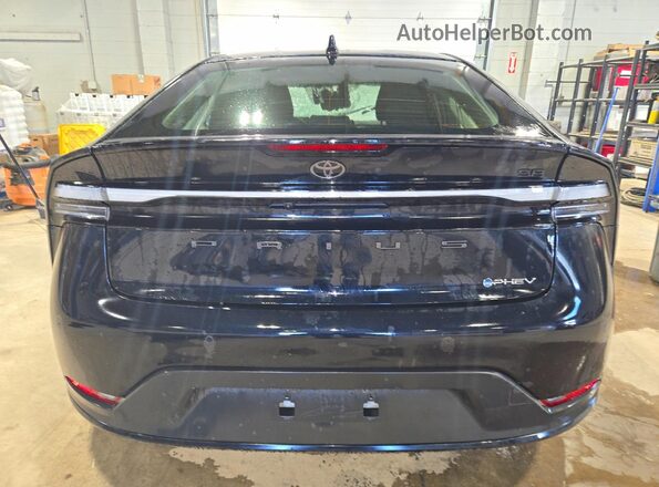 JTDACACU8S3047164 2025 TOYOTA PRIUS Black Widok z tyłu