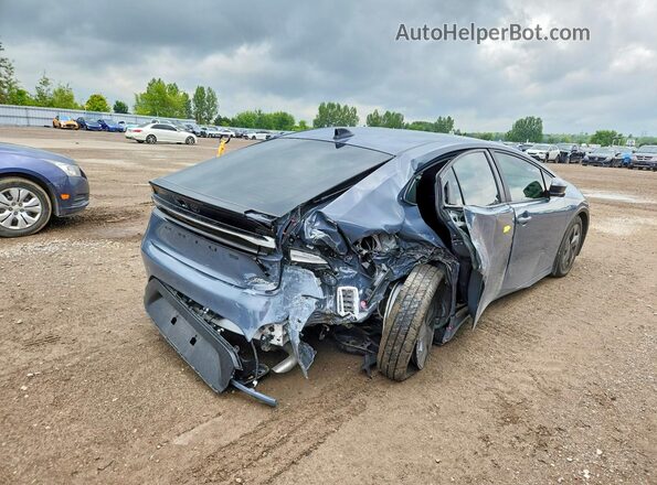 JTDACACU8T3058800 2026 TOYOTA PRIUS Gray Задня права чверть